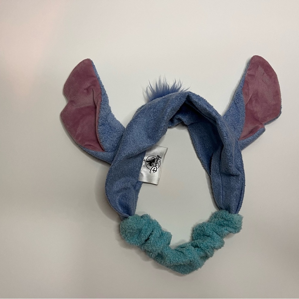 🌺 Disney Parks STITCH Ears Soft Stretch Headband